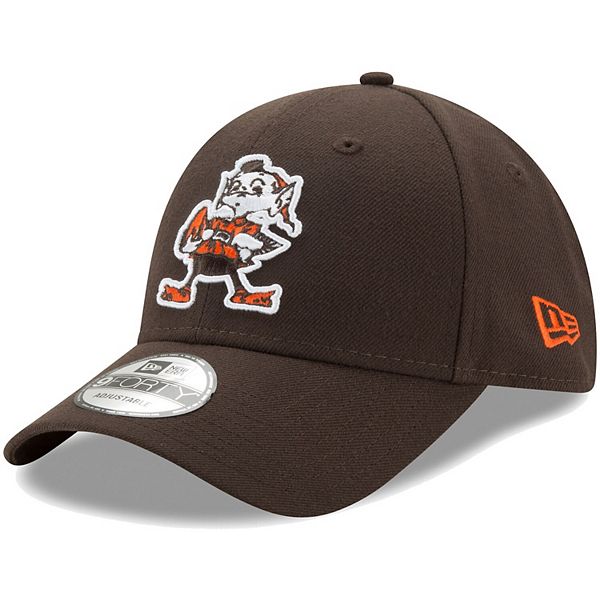 Men's New Era Brown Cleveland Browns The League Throwback 9FORTY