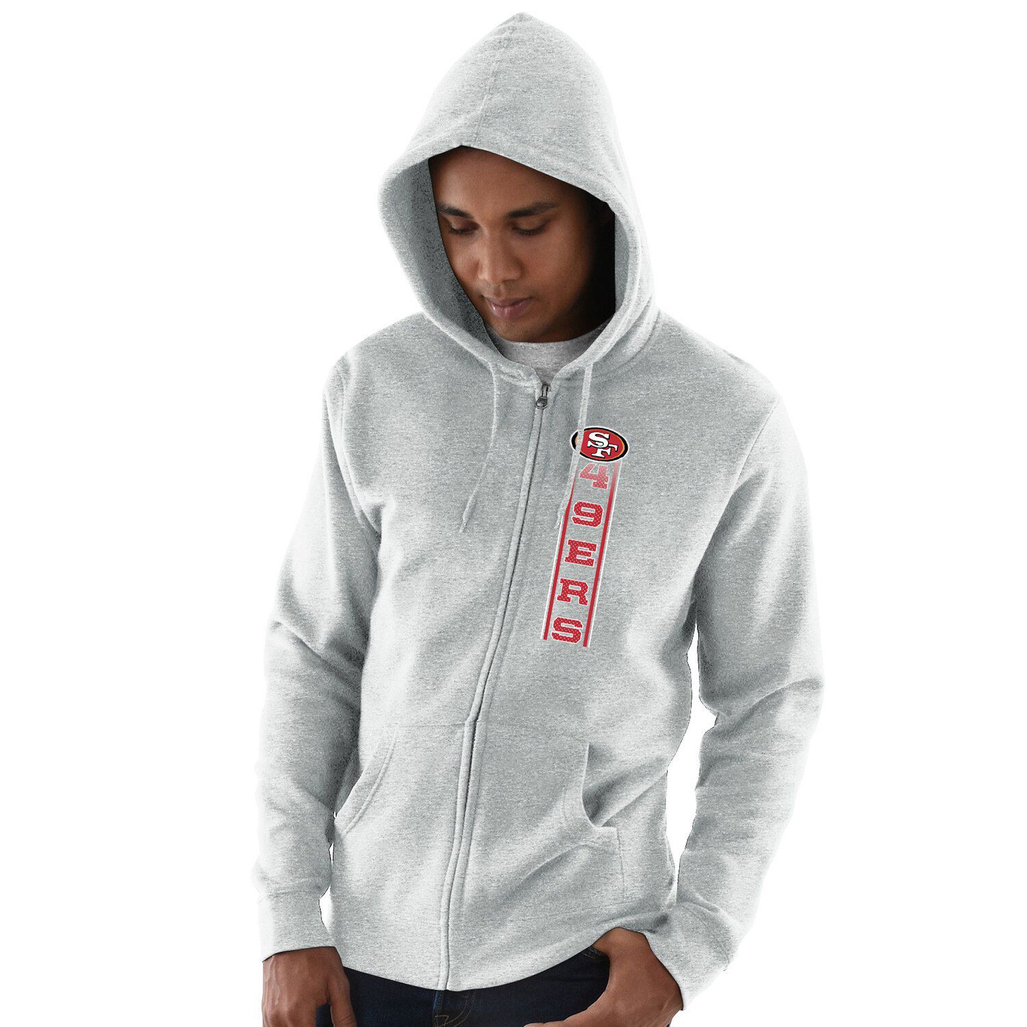 49ers full zip hoodie