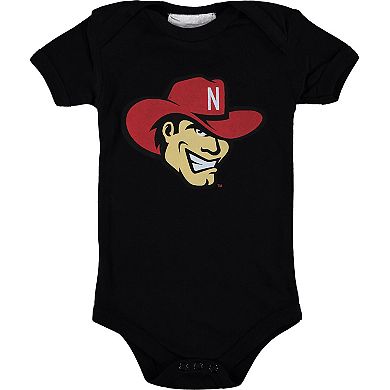 Infant Black Nebraska Huskers Big Logo Bodysuit