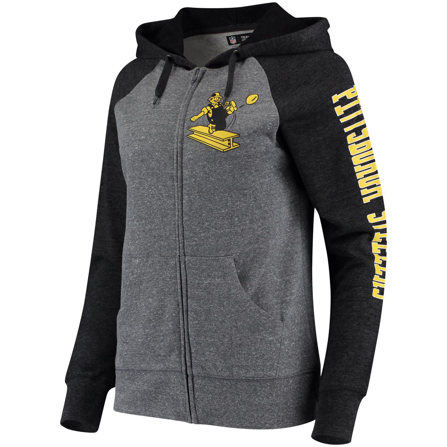 gray steelers hoodie