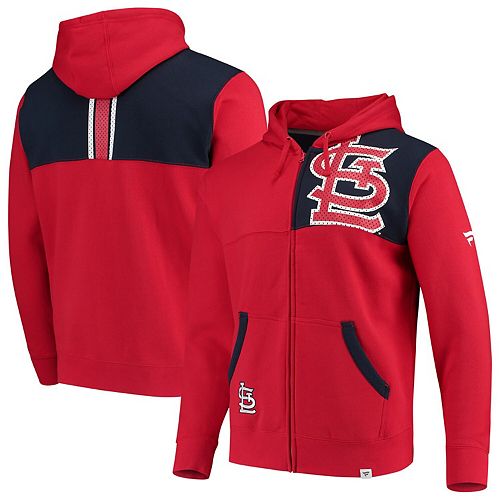 Men's Fanatics Branded Red/Navy St. Louis Cardinals Iconic Bold Full ...