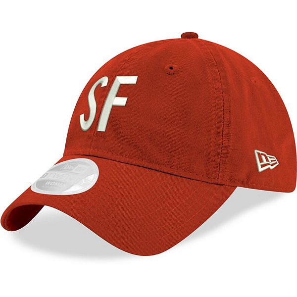 San Francisco 49ers New Era Women's Collegiate 9TWENTY Adjustable Hat -  Scarlet