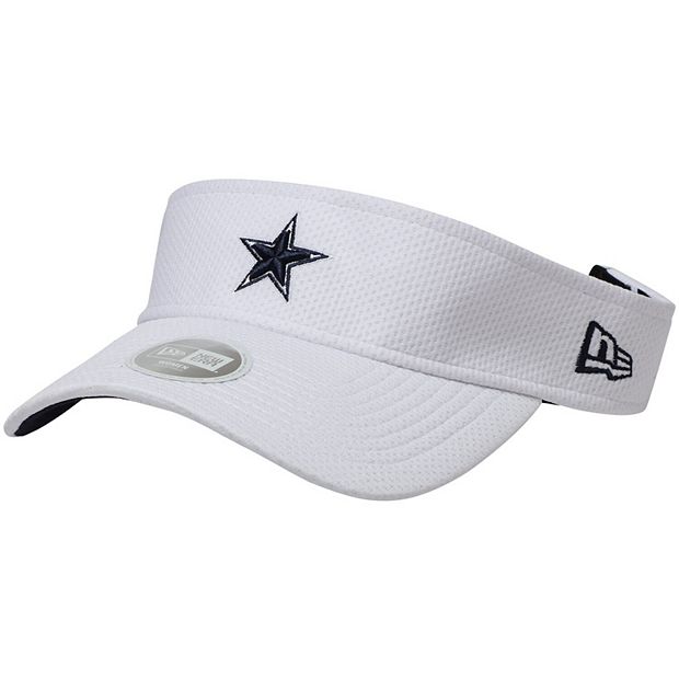 Men's New Era Gray Dallas Cowboys Distinct Adjustable Visor