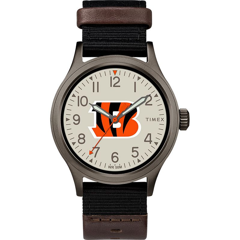 UPC 753048772599 product image for Men's Timex Cincinnati Bengals Clutch Watch, Multicolor | upcitemdb.com