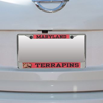 Maryland Terrapins Small Over Large Mega License Plate Frame