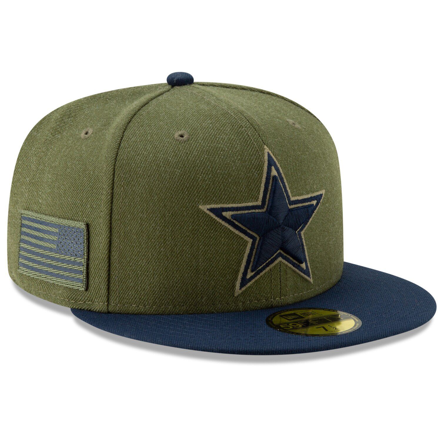 dallas cowboys salute to service 2018 hat