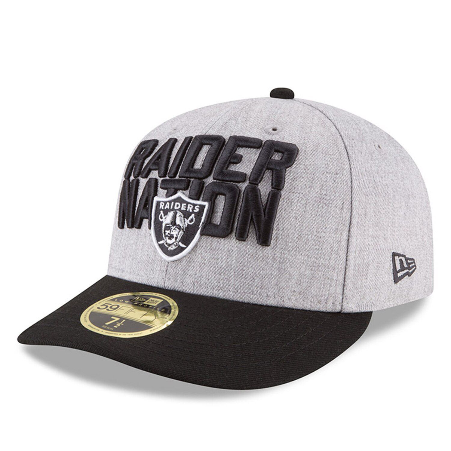 low profile raiders hat