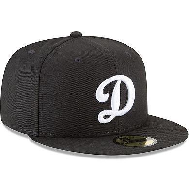 Men's New Era Black Los Angeles Dodgers 59FIFTY Fitted Hat