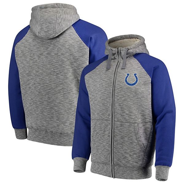 Officially Licensed Men's G-III Sports by Carl Banks Colts Zip Hoodie