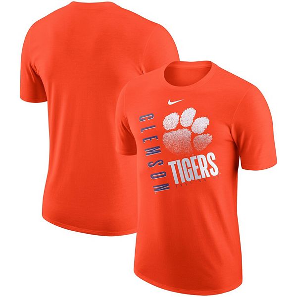 Men's Nike Orange Clemson Tigers Performance Cotton Just Do It T-Shirt