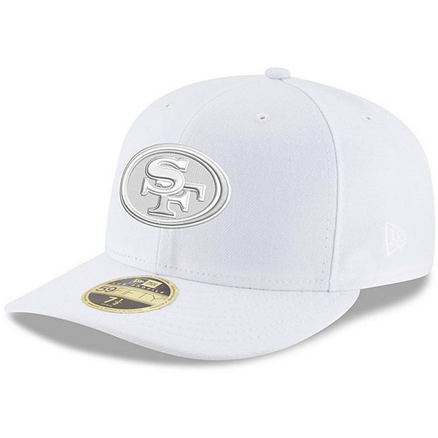 San Francisco 49ers Cap LOW CROWN Fitted Size 7 SHIPS FREE w/ Buy It Now  NEW!