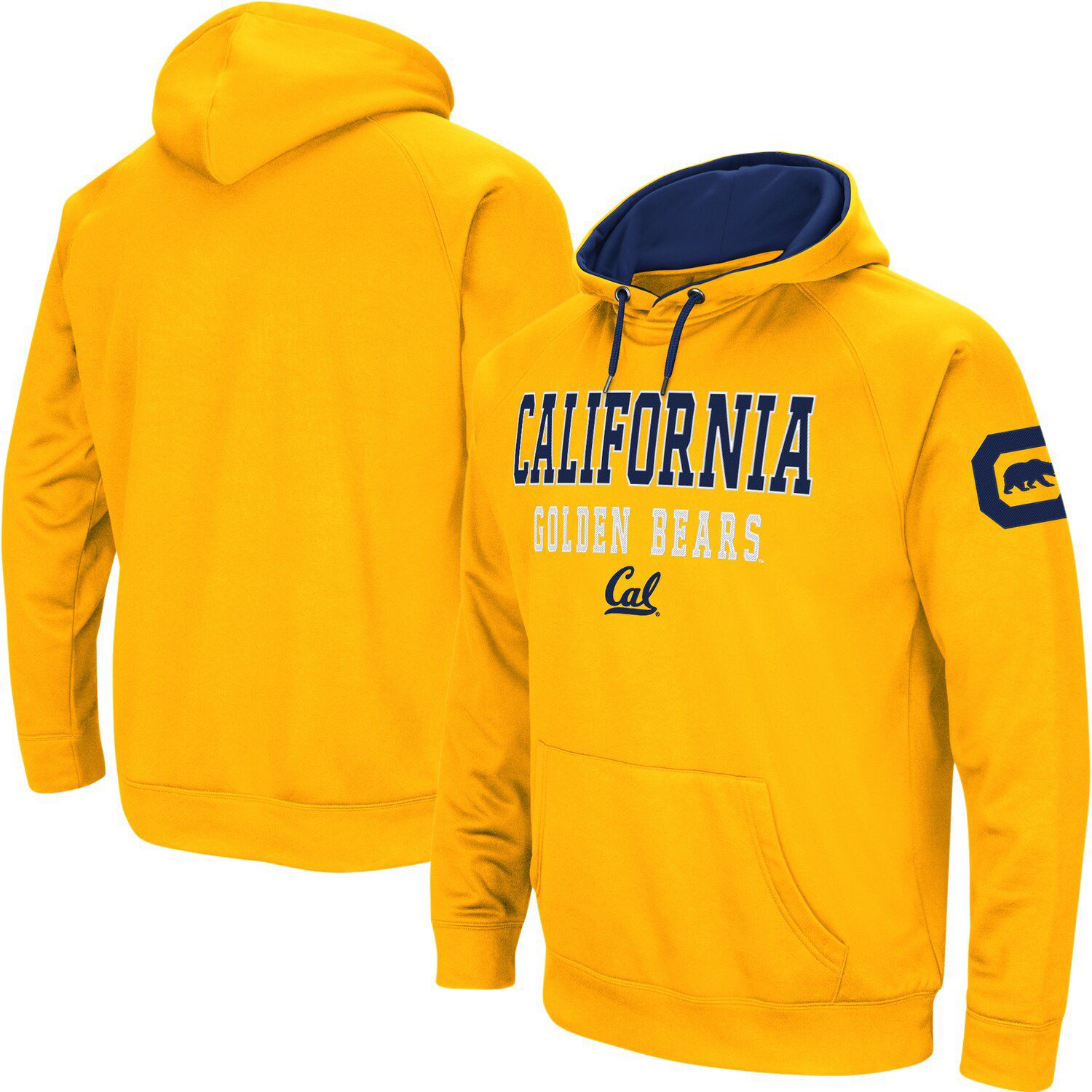 yellow cal hoodie