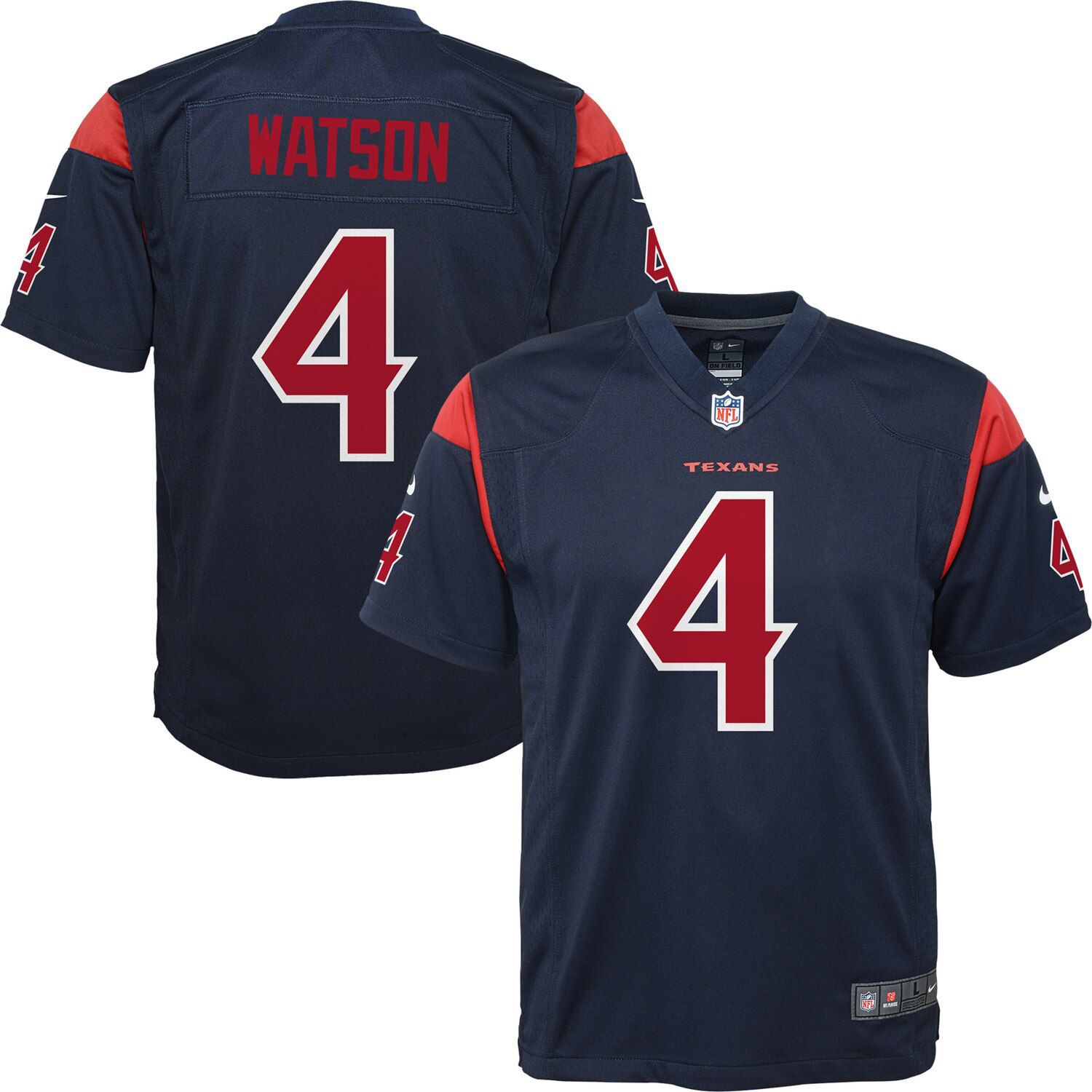 Youth Nike Deshaun Watson Navy Houston 