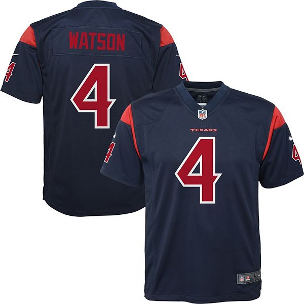 Youth Nike Deshaun Watson Navy Houston Texans Color Rush Player Game Jersey