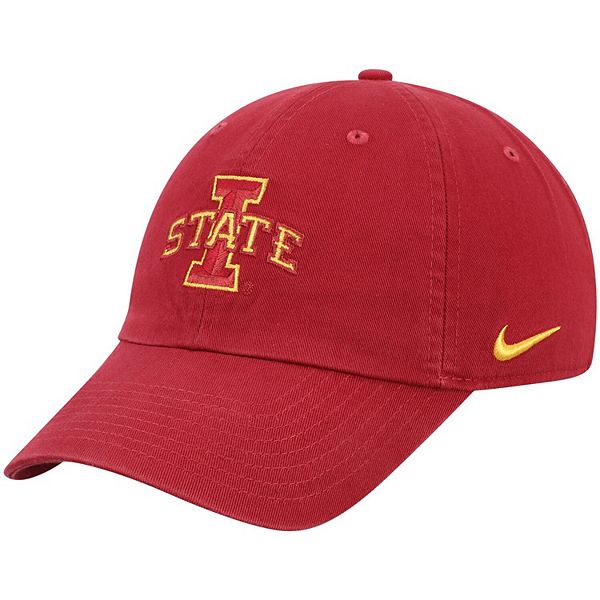 Men's Nike Cardinal Iowa State Cyclones Heritage 86 Logo Performance ...