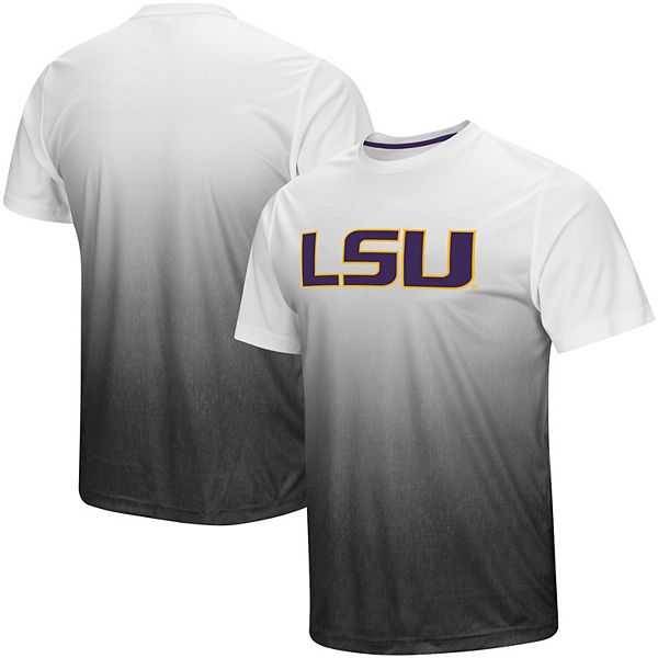 Men's Colosseum Gray LSU Tigers Magic Gradient T-Shirt