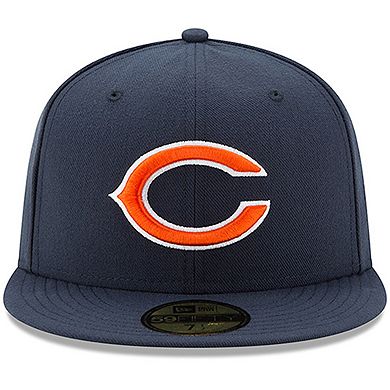 Men's New Era Navy Chicago Bears Omaha 59FIFTY Hat