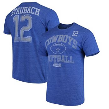 Roger Staubach Mens Solo Graphic T-Shirt | Cowboys Legends