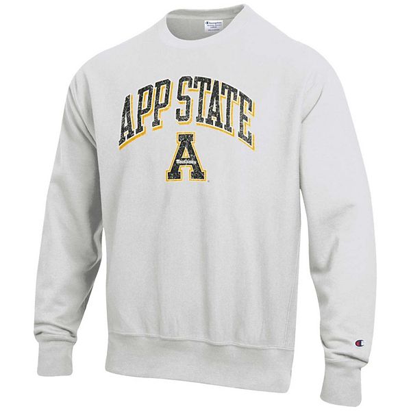 Men's Champion Gray Appalachian State Mountaineers Arch Over Logo
