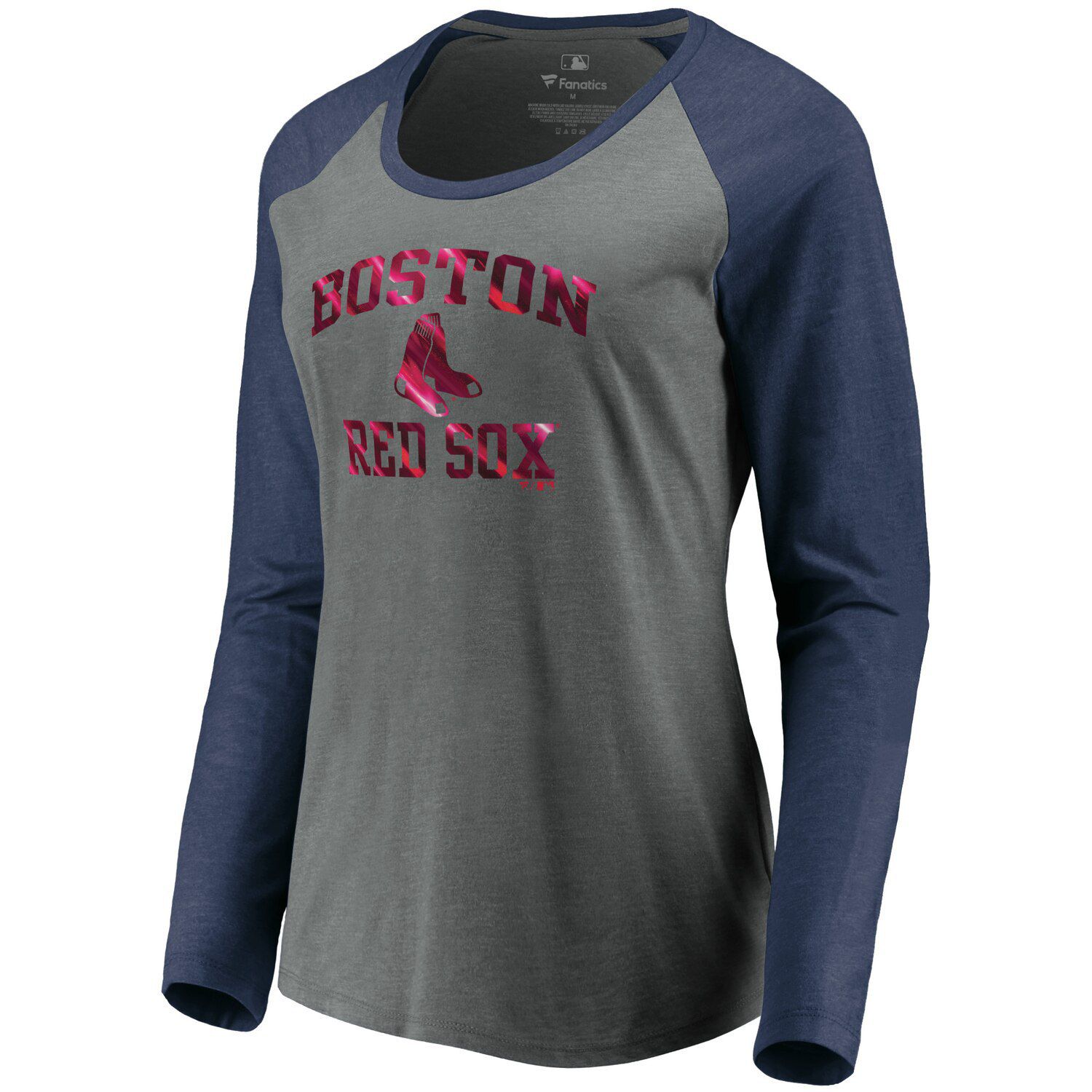 women's long sleeve red sox shirt