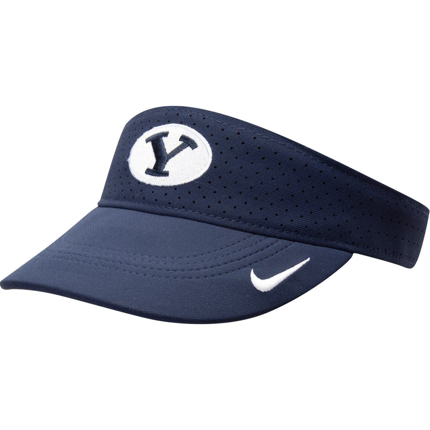 navy nike visor