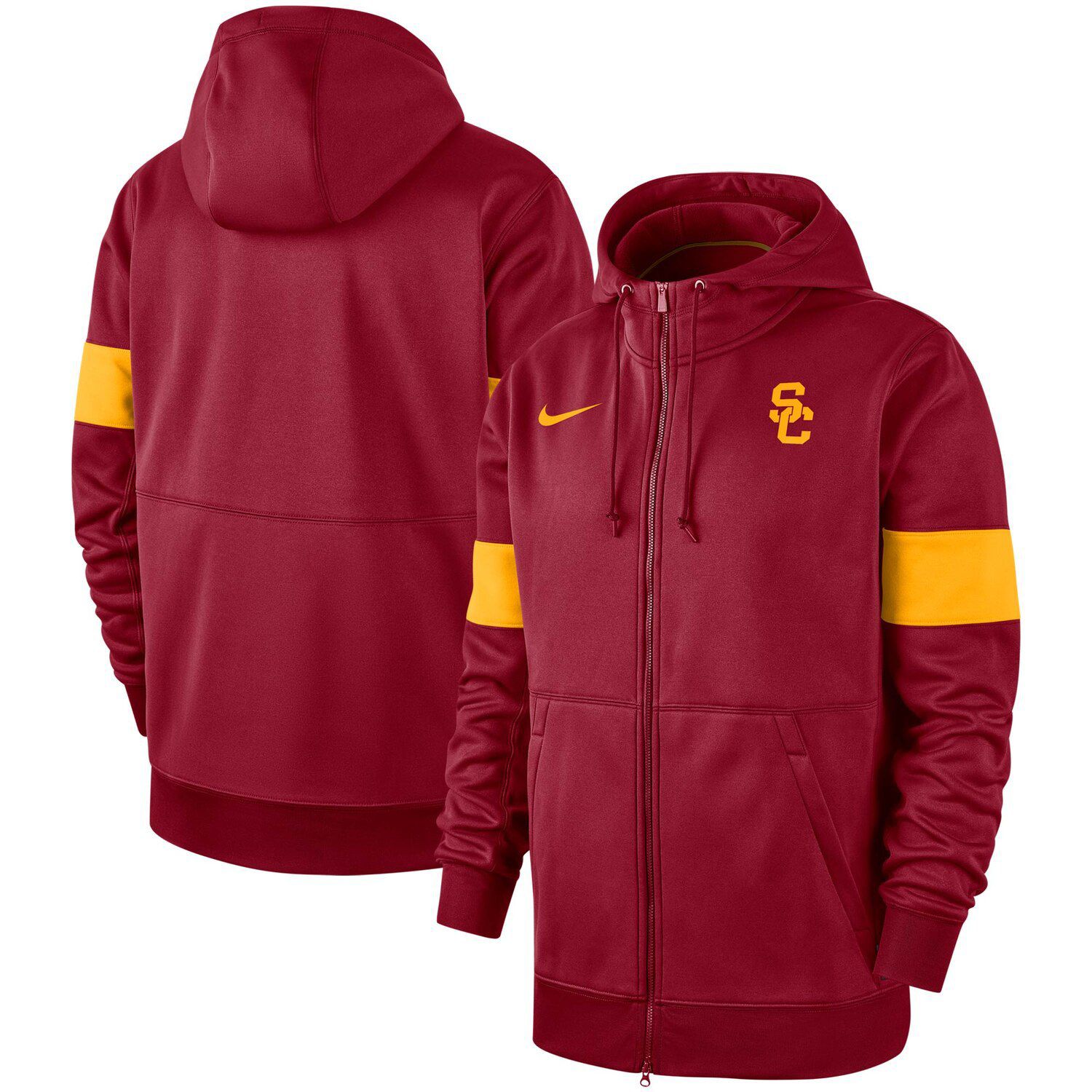 usc zipper hoodie