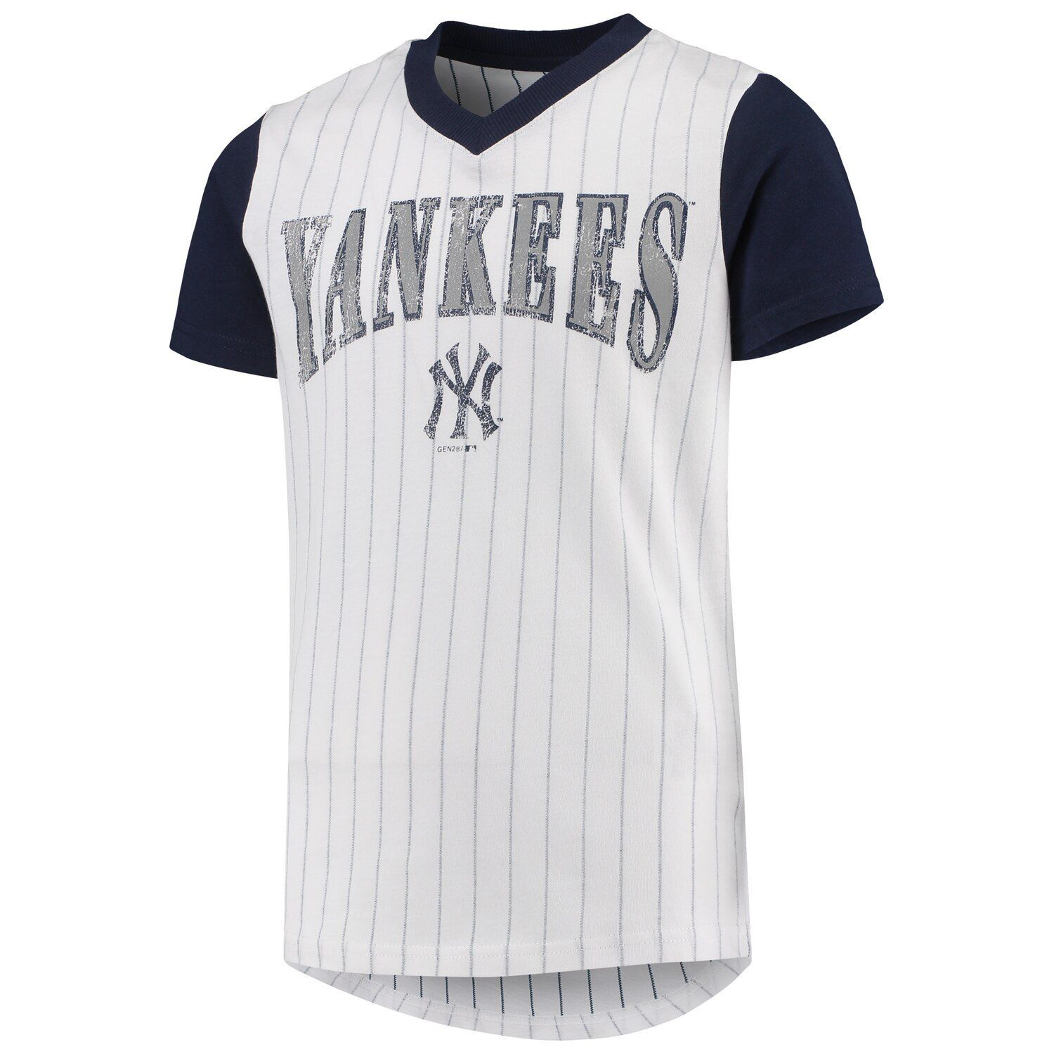 yankees v neck jersey