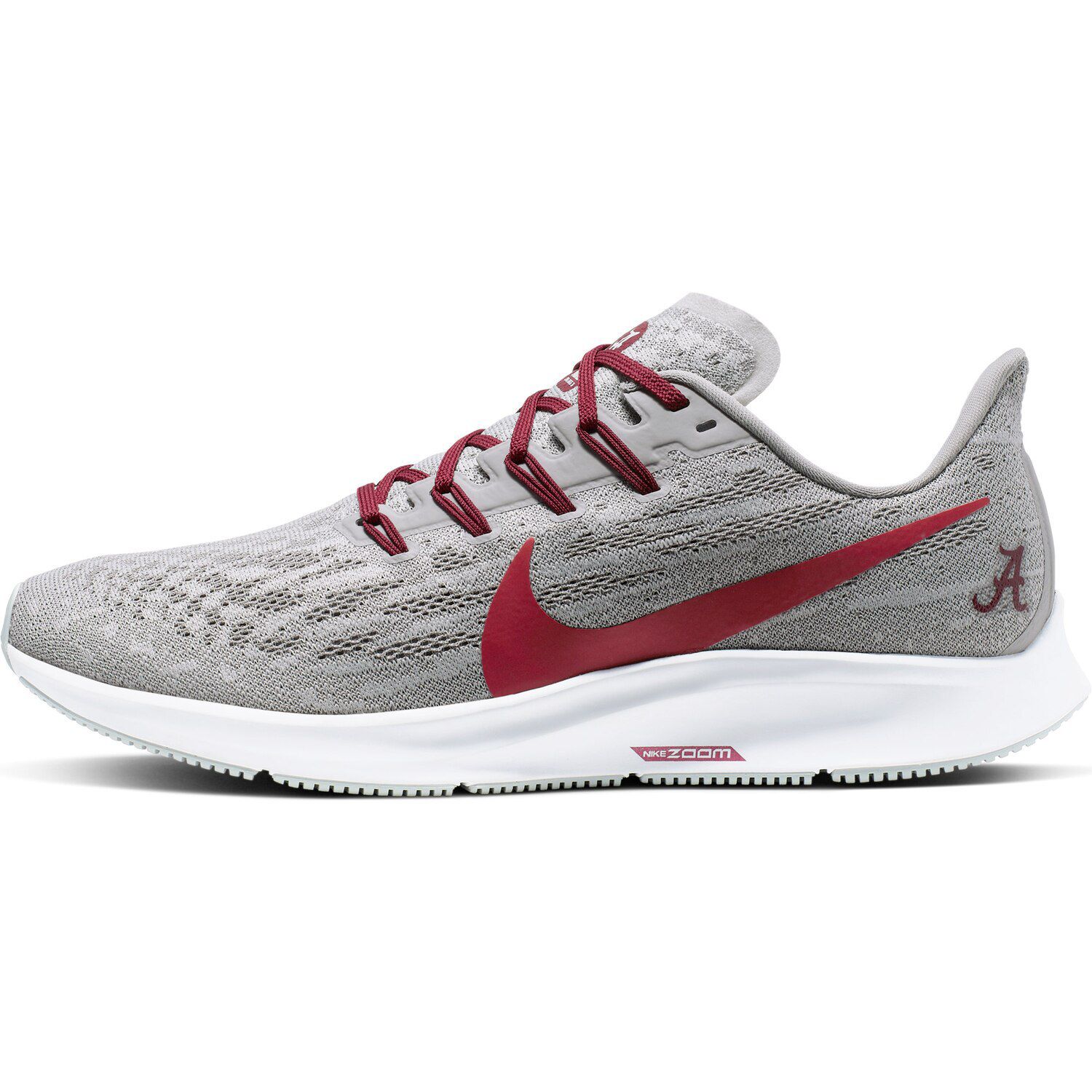 nike air zoom pegasus 36 alabama men's running shoe