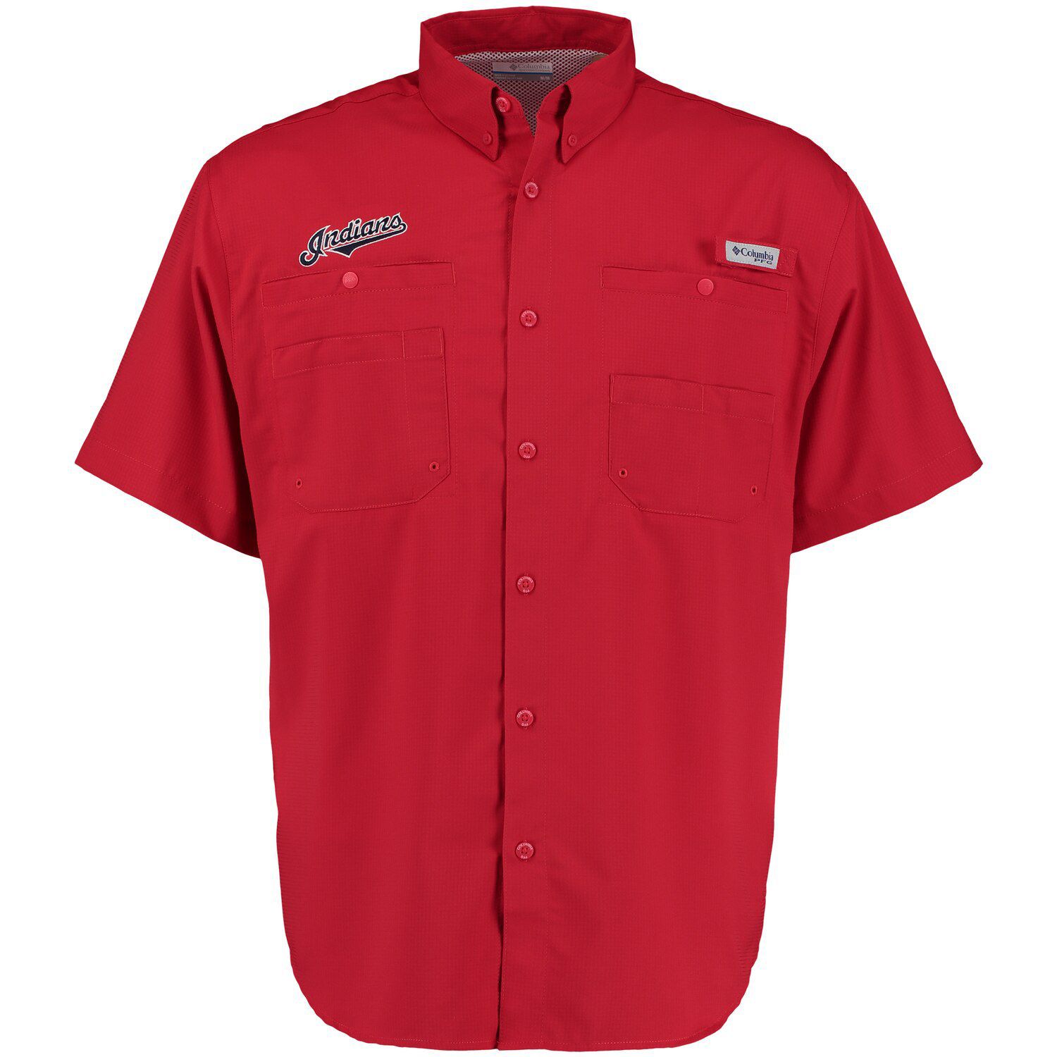 cleveland indians button down shirt