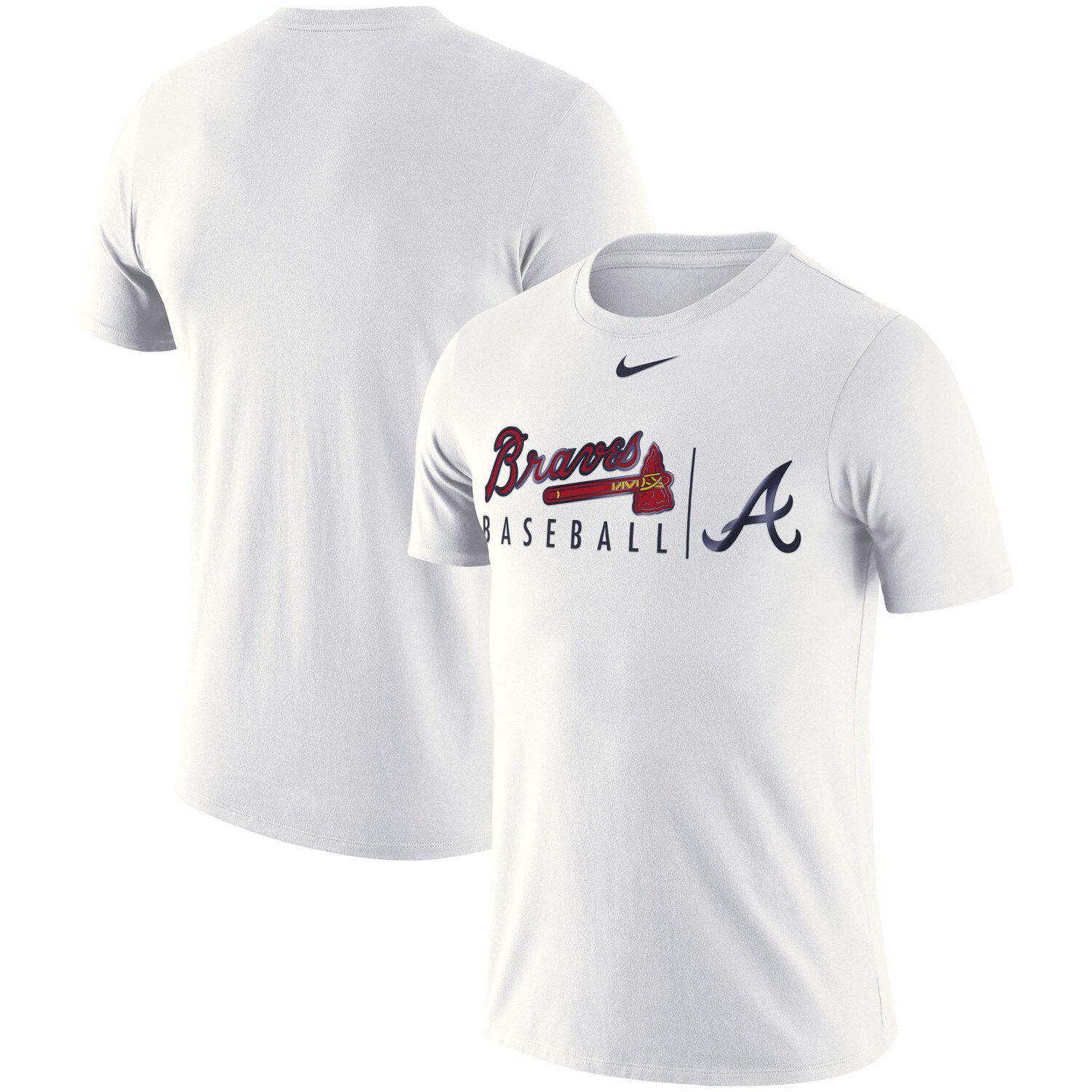 white braves shirt