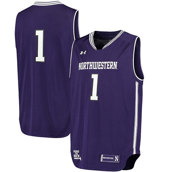 Northwestern Wildcats Under Armour Youth Purple Replica Basketball