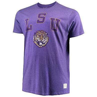 Men's Original Retro Brand Purple LSU Tigers Big & Tall Mock Twist T-Shirt