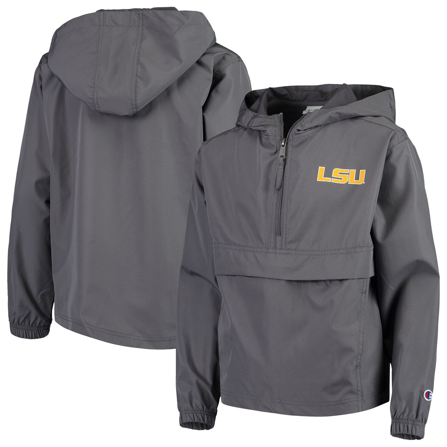 lsu champion windbreaker