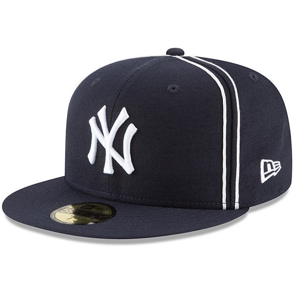 Men's New Era Navy New York Yankees Y2K Soutache 59FIFTY Fitted Hat