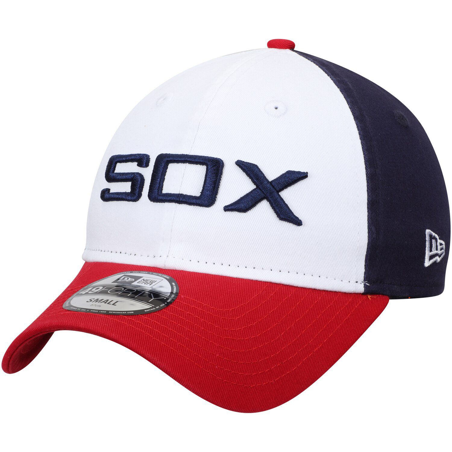 white sox new era fitted cap