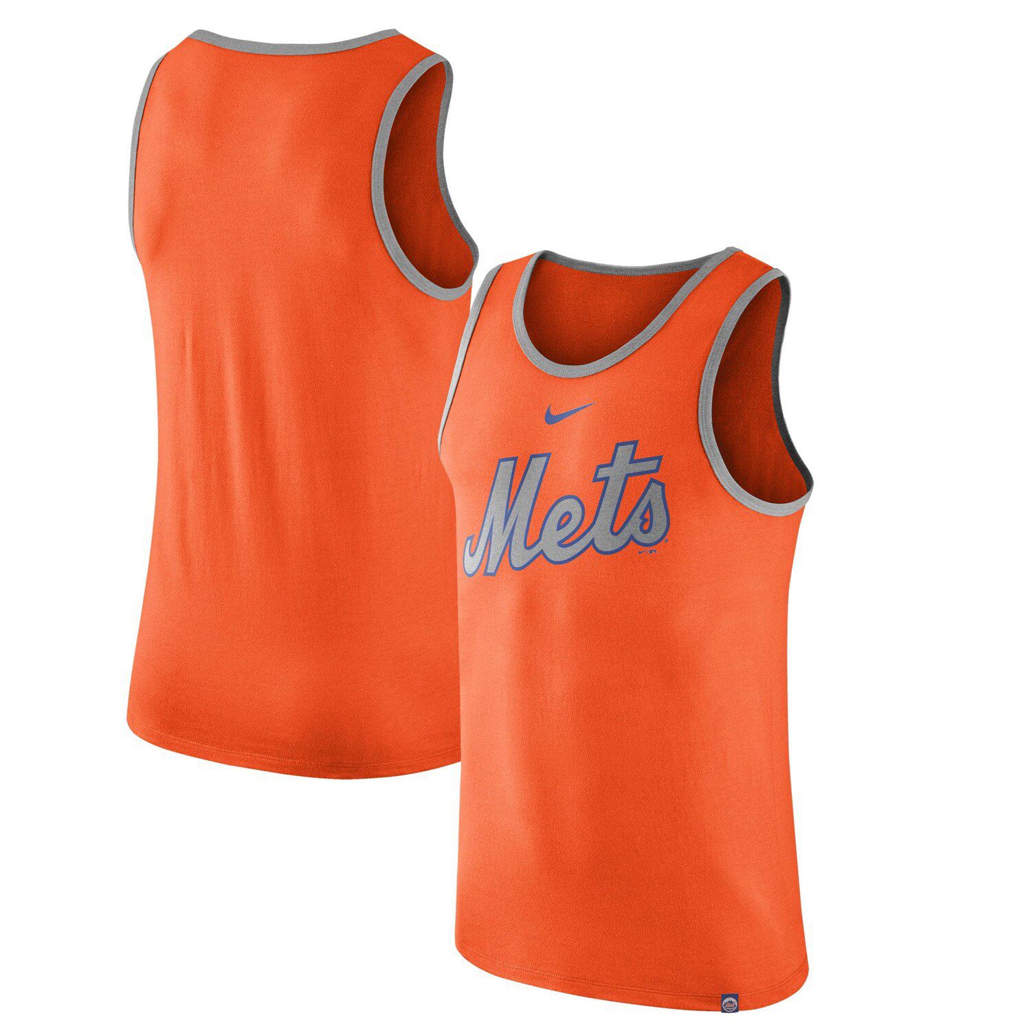 orange nike tank top