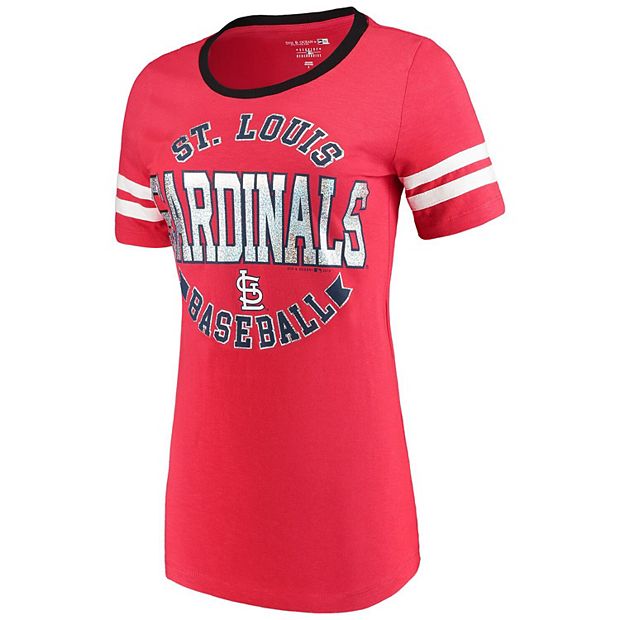 New Era Women's Red St. Louis Cardinals Baby Jersey Cropped Long