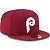 Casquette New Era Philadelphia Phillies 9Twenty Cooperstown Collection – Rouge Ajustable