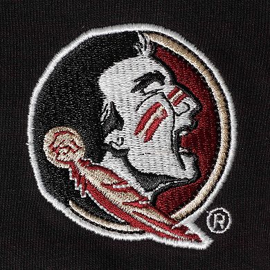 Infant Black Florida State Seminoles Polo Bodysuit