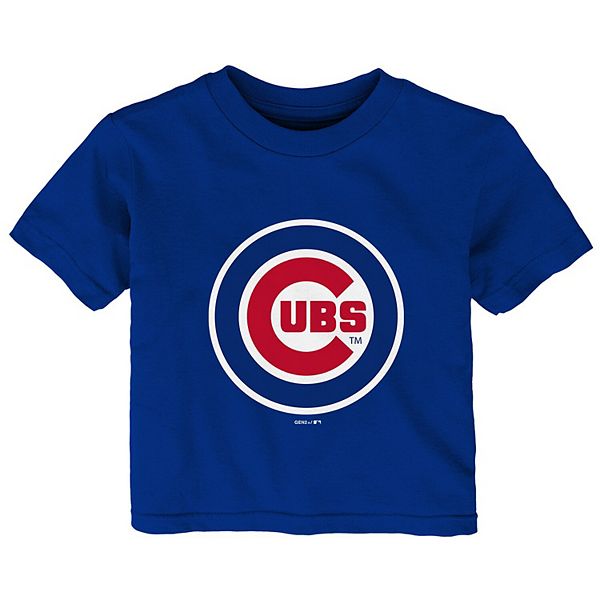 Chicago Cubs Red Jacket Brass Tacks T-Shirt - Light Blue