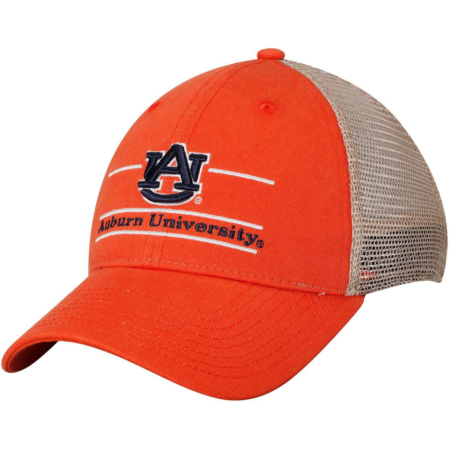 Image for Unbranded Men's The Game Orange Auburn Tigers Logo Bar Trucker Adjustable Hat at Kohl's.