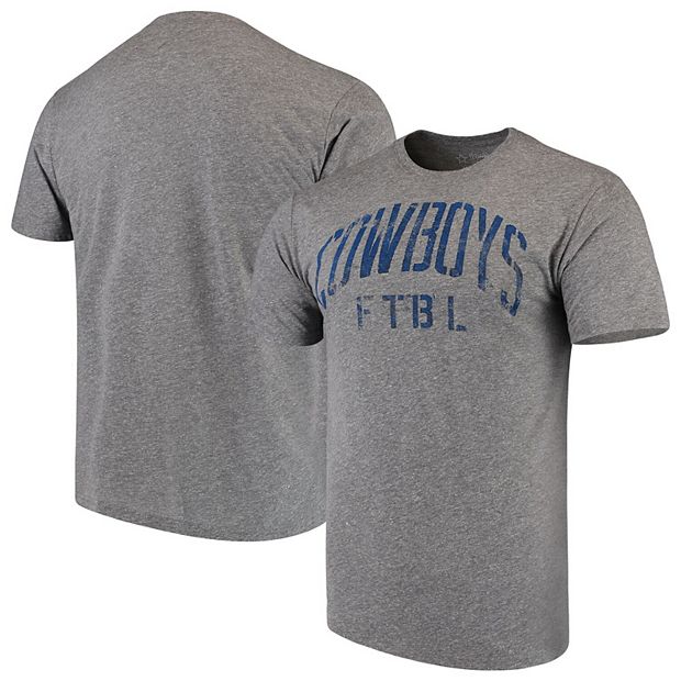 Women's Dallas Cowboys Space Dye Grey T-Shirt