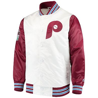 Men's Starter White Philadelphia Phillies The Legend Jacket