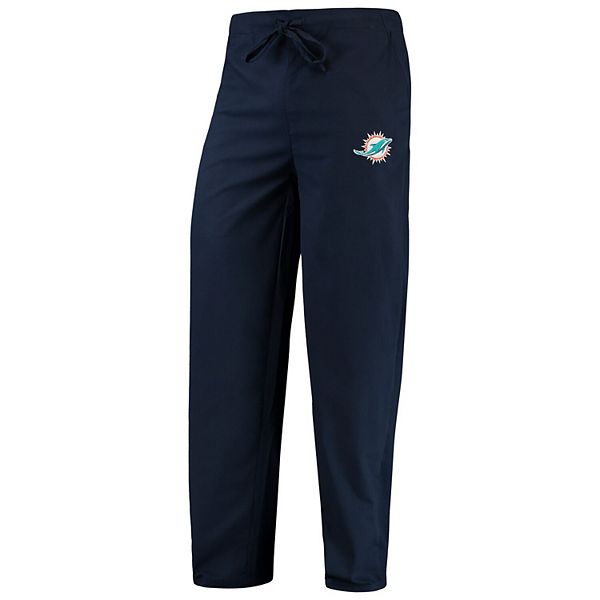 Men's Concepts Sport Navy Miami Dolphins Scrub Pants