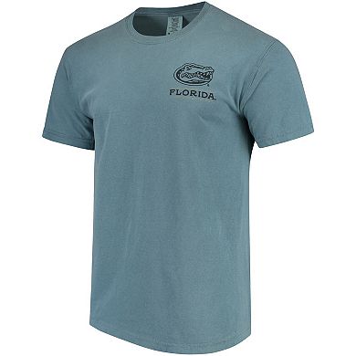 Men's Blue Florida Gators State Scenery Comfort Colors T-Shirt