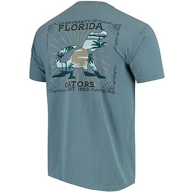 Men's Blue Florida Gators State Scenery Comfort Colors T-Shirt