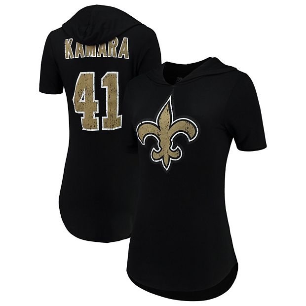 New Orleans Saints Nike Home Jersey Romper - Black - Alvin Kamara - Infant