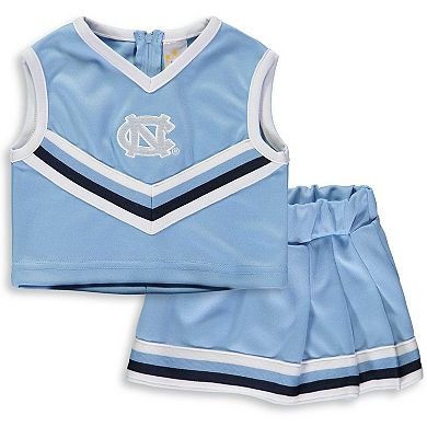 Girls Toddler Carolina Blue North Carolina Tar Heels Two-Piece Cheer Set