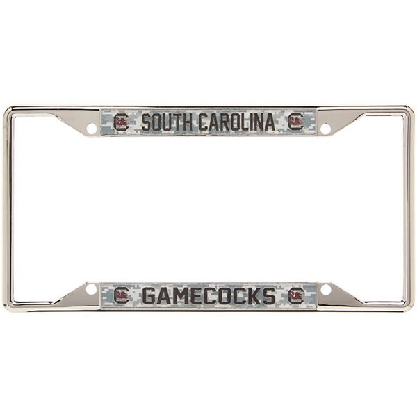 South Carolina Gamecocks Digital Camo Acrylic Inlay License Plate Frame