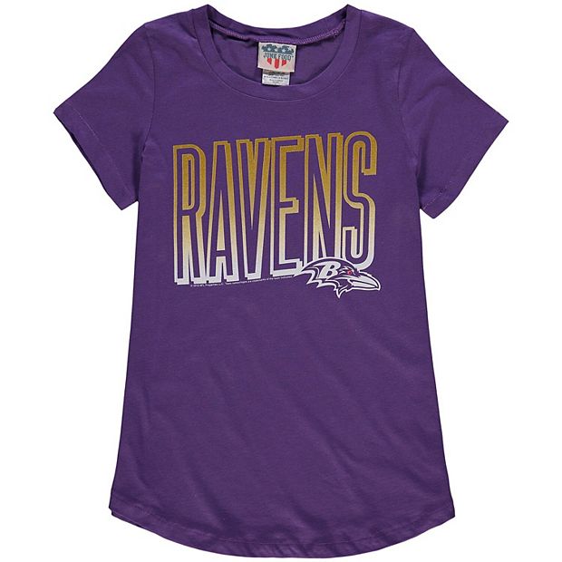 Youth Nike Purple Baltimore Ravens Icon T-Shirt Size: Extra Large